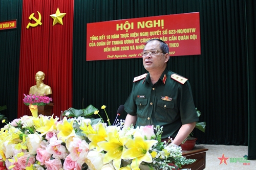 Đảng ủy Sư đoàn 346 tổng kết 10 năm thực hiện Nghị quyết 623 của Quân ủy Trung ương
